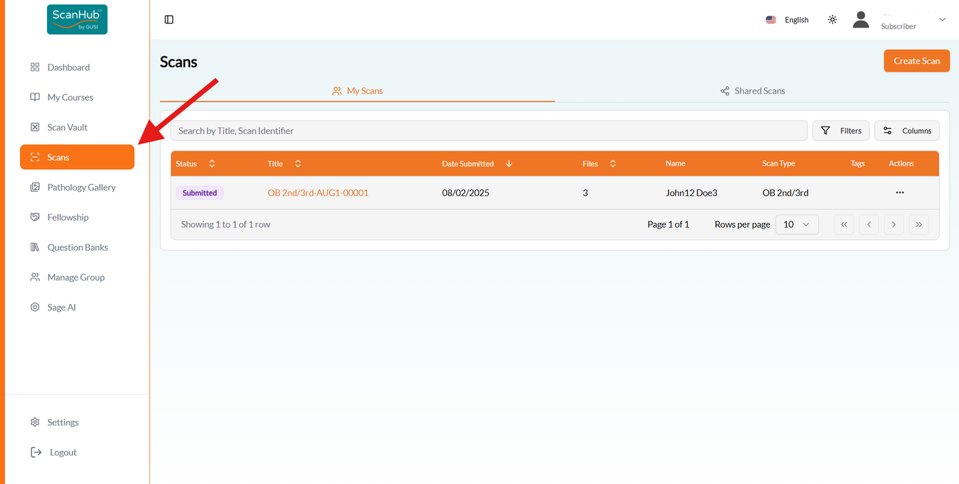 ScanHub screenshot